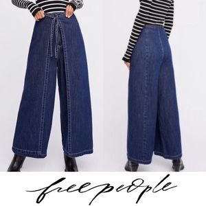 We the Free Free People wide leg jeans sz28